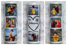 Load image into Gallery viewer, Personalized Photo Tumbler | Custom Picture Tumbler | Perfect Gift for Weddings, Anniversaries, Pet Lover, Grandparents and More
