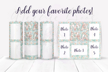 Load image into Gallery viewer, Personalized Photo Tumbler | Mama Blue Daisy Custom Picture Cup | Perfect Gift for Wife or Mom
